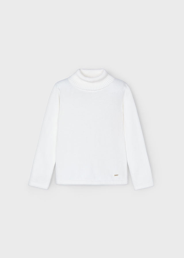 Blusa tricot básica crudo