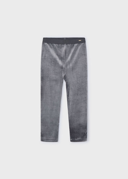 Leggings terciopelo gris oxford