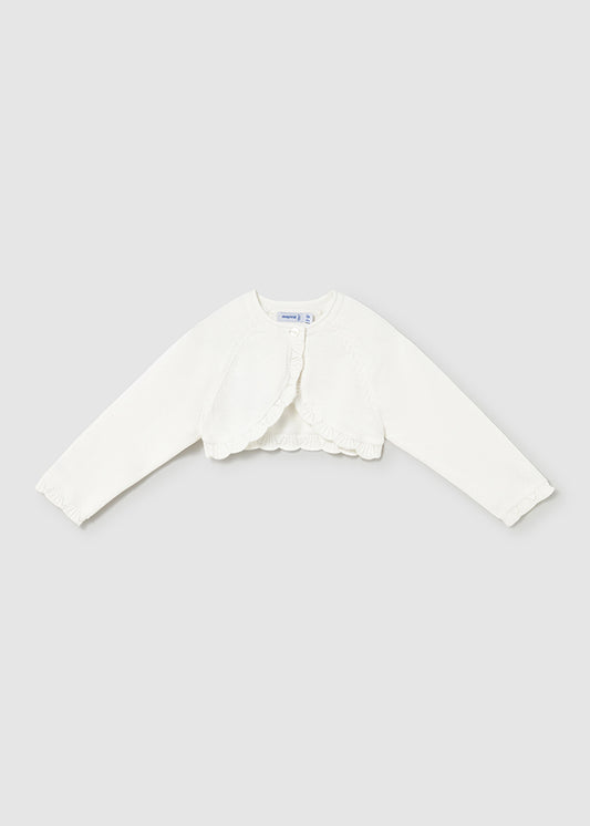 Rebeca tricot básico crudo