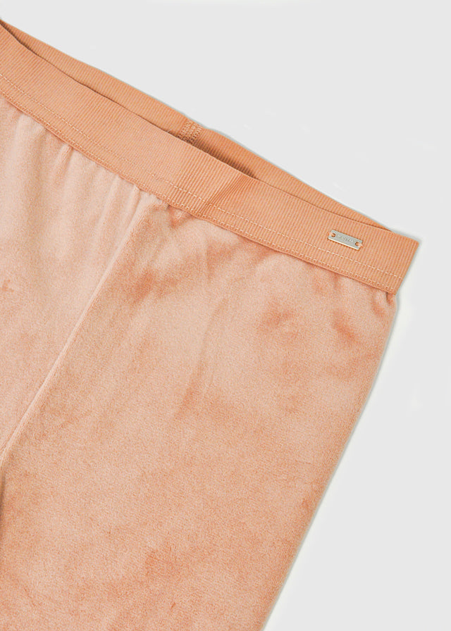 Leggins terciopelo rosa maquillaje