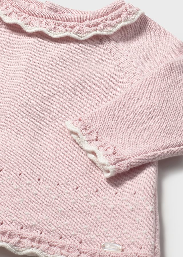 Conjunto short y leotardo tricot cuarzo