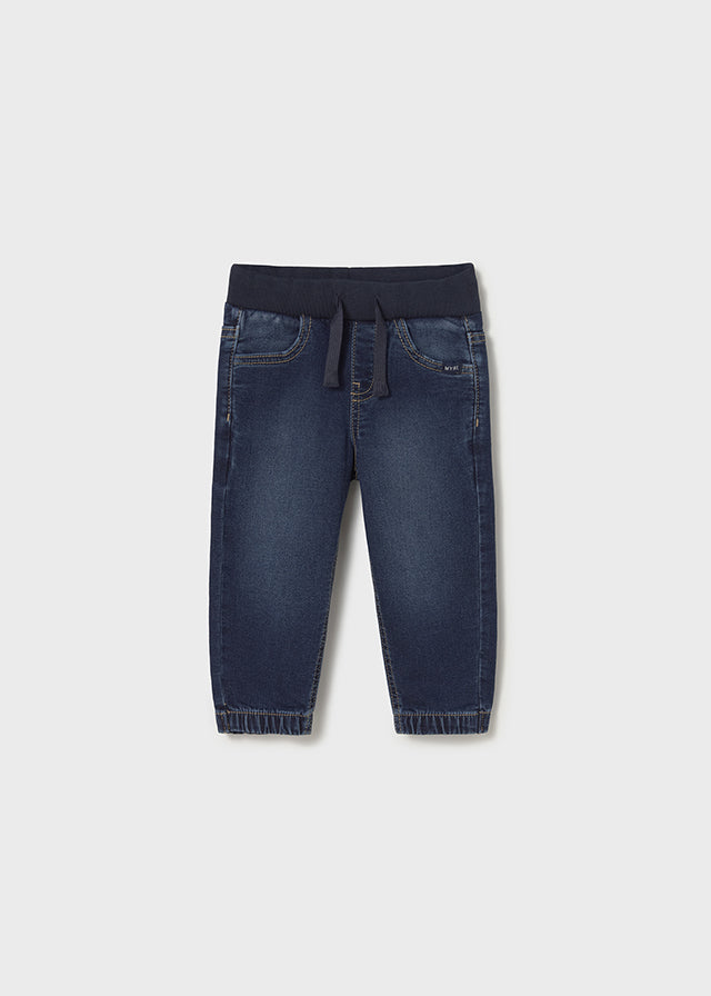 Pantalón denim jogger
