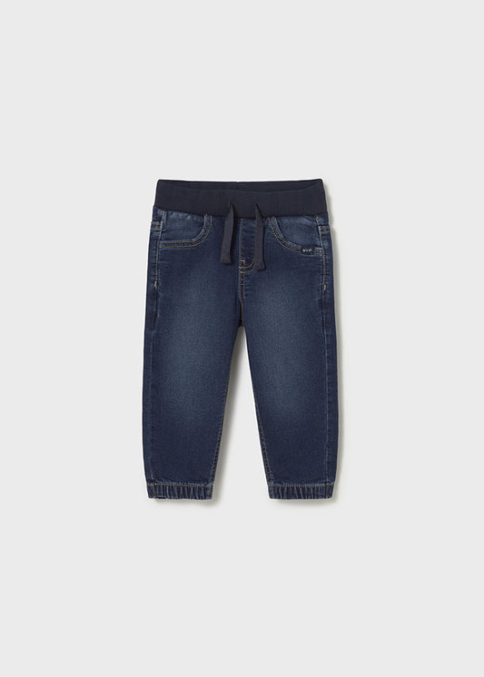 Pantalón denim jogger