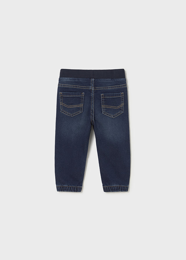 Pantalón denim jogger