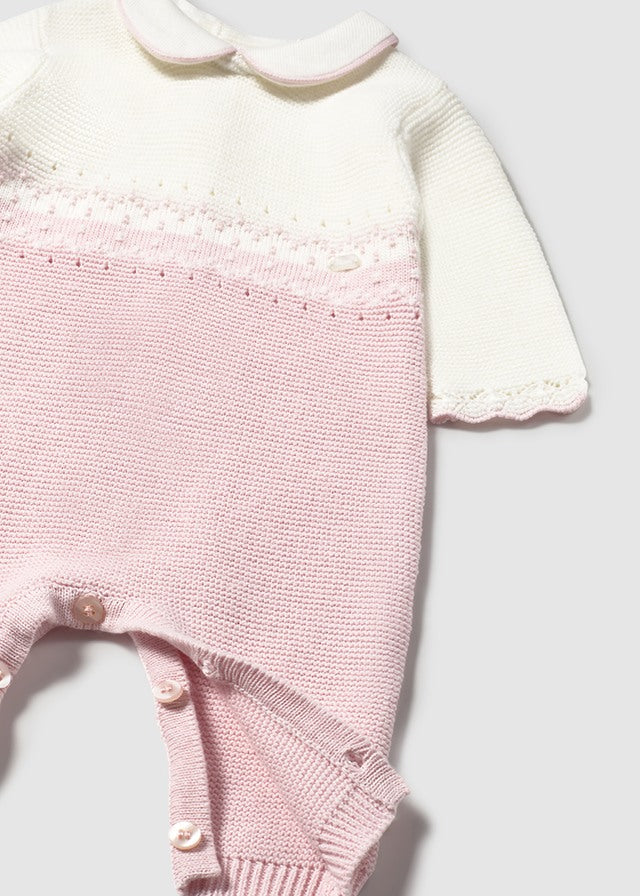 Pelele tricot cuarzo