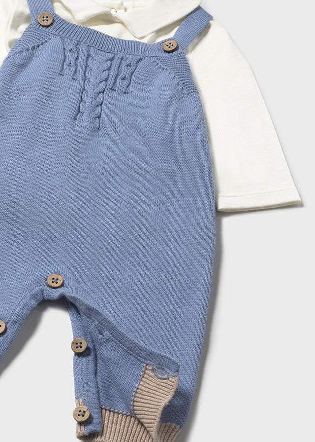 Conjuto peto tricot nube