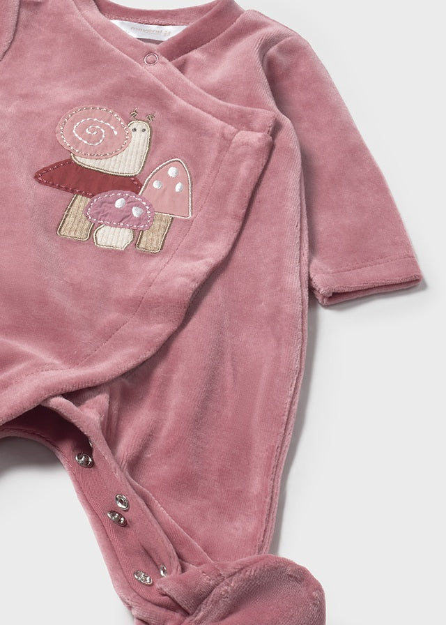 Pelele tundosado orquídea caracol