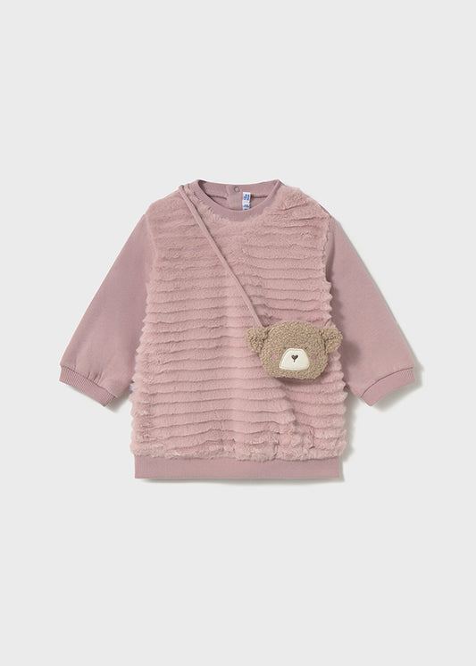 Vestido con bolso cuarzo