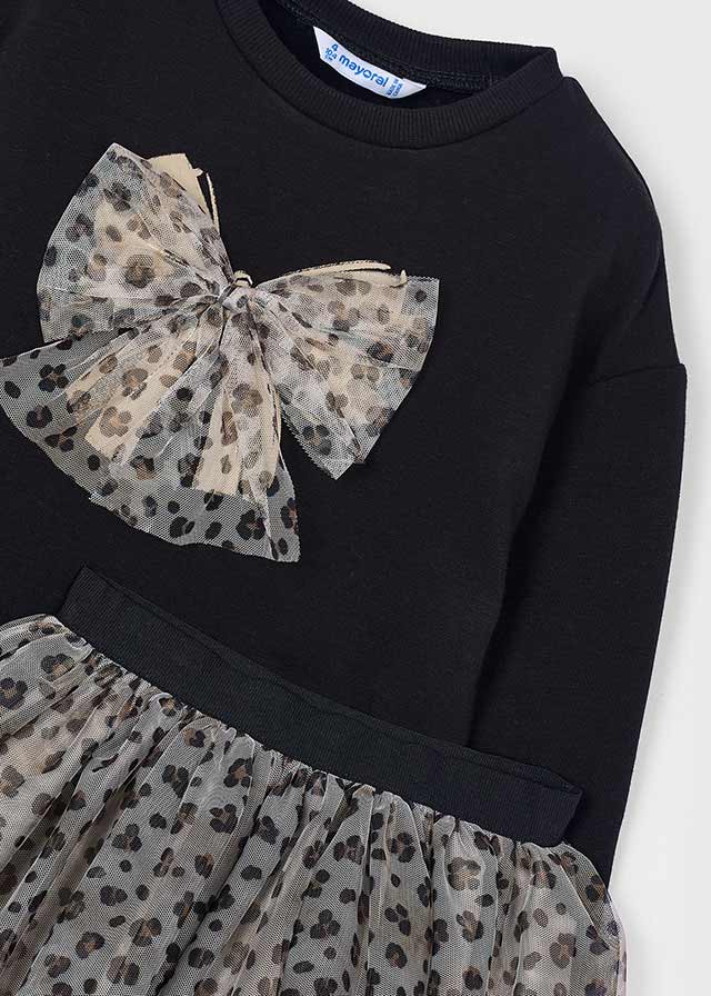 Conjunto falda tul fantasía negro