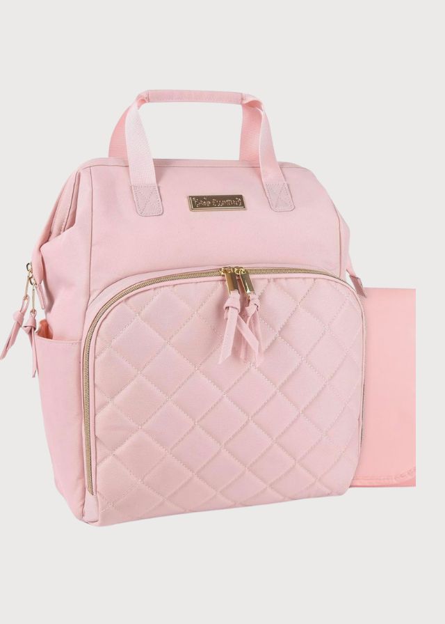 Pañalera rosa Baby Essentials