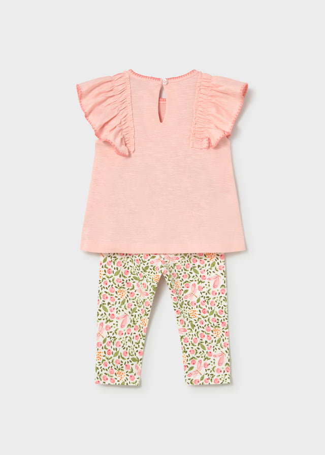 Conjunto legging flores blossom