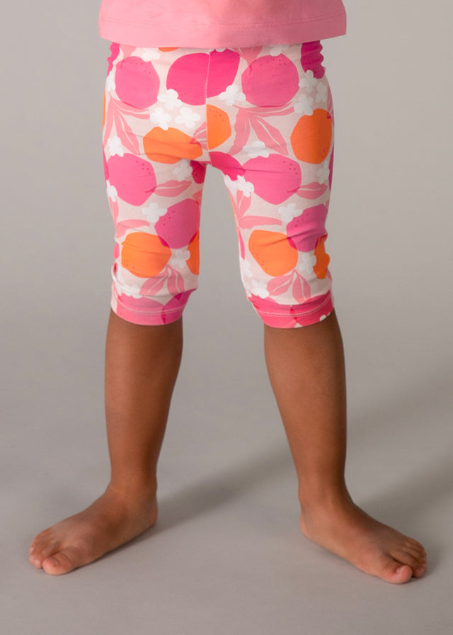Conjunto leggings estampado geranio
