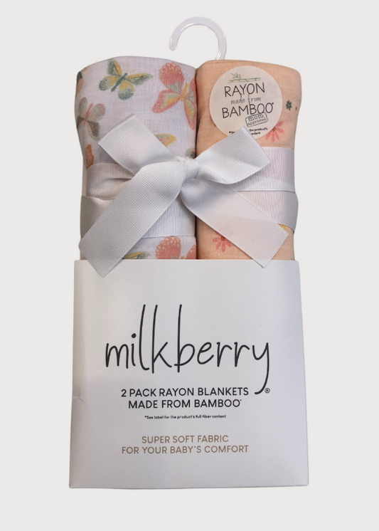 Sábanas bambú mariposas