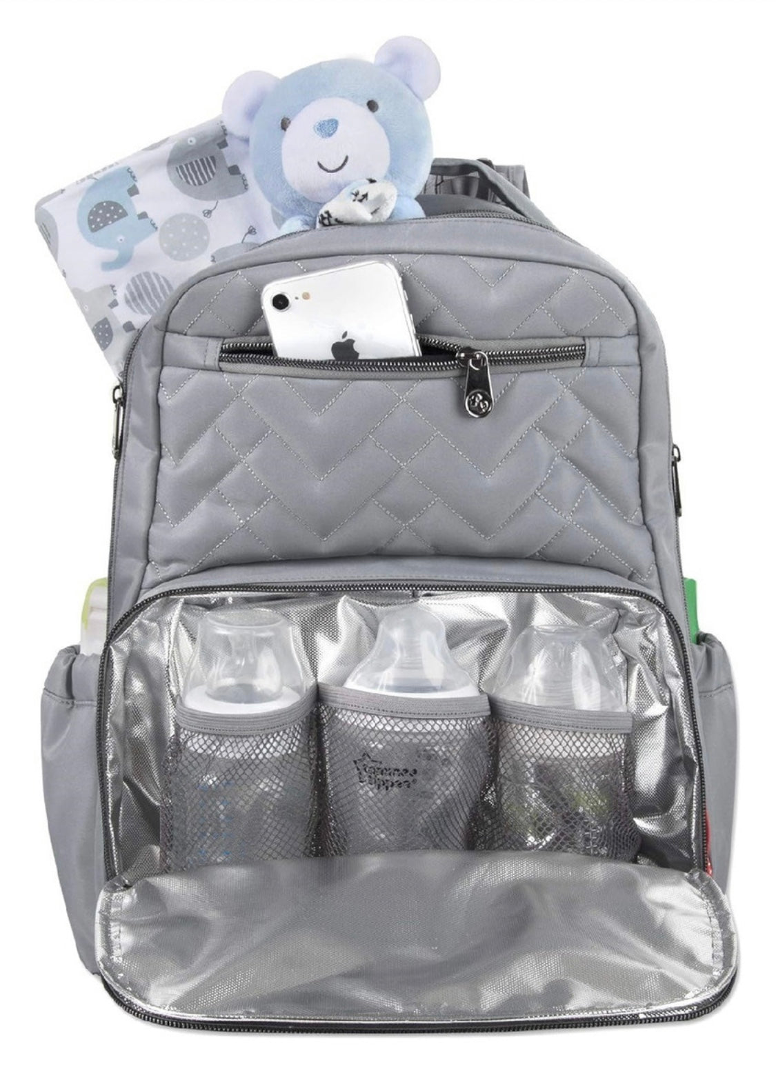 Pañalera gris Fisher-Price