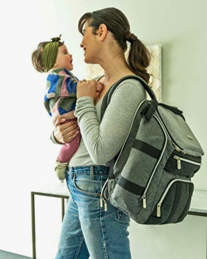 Pañalera gris Brezza