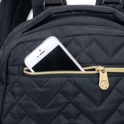 Pañalera negra Fisher-Price