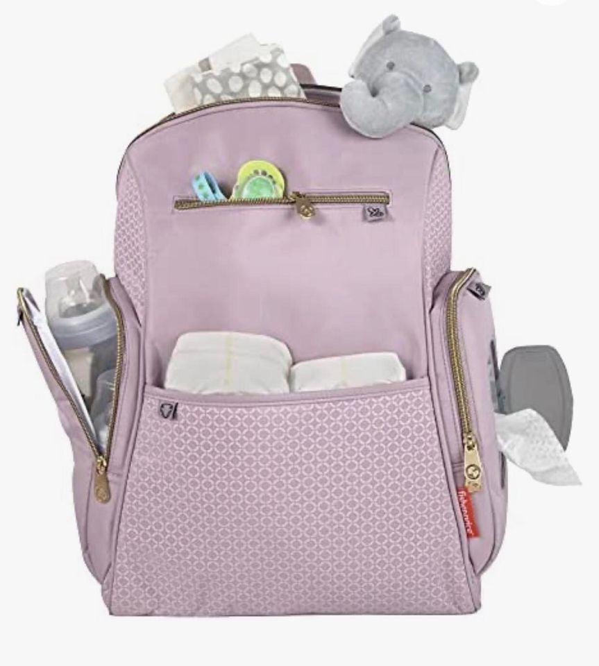 Pañalera rosa lisa Fisher-Price