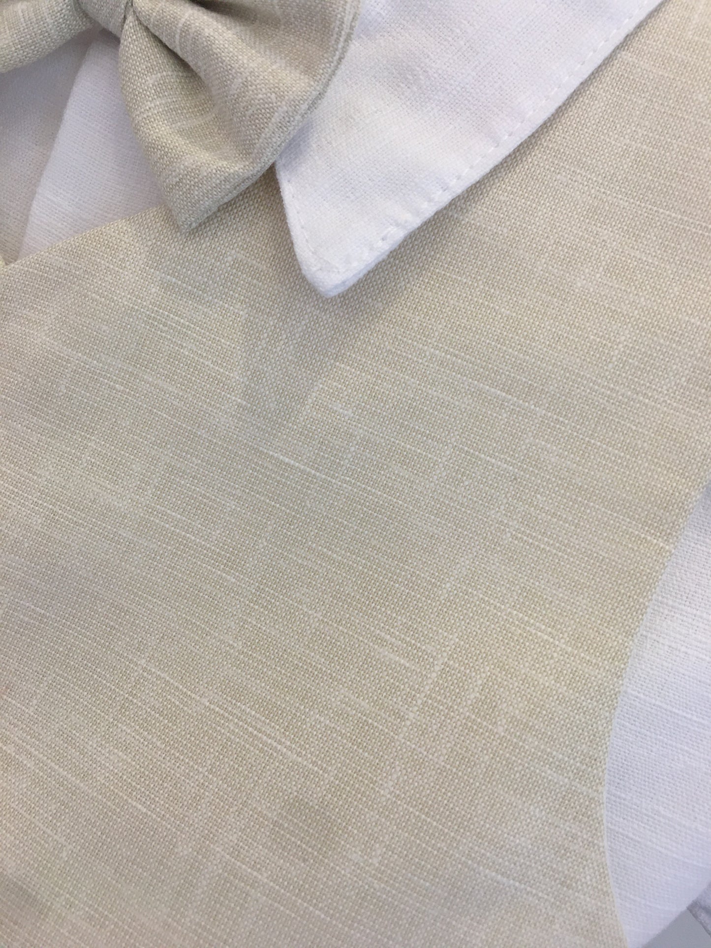 Conjunto Sebastián blanco/caqui