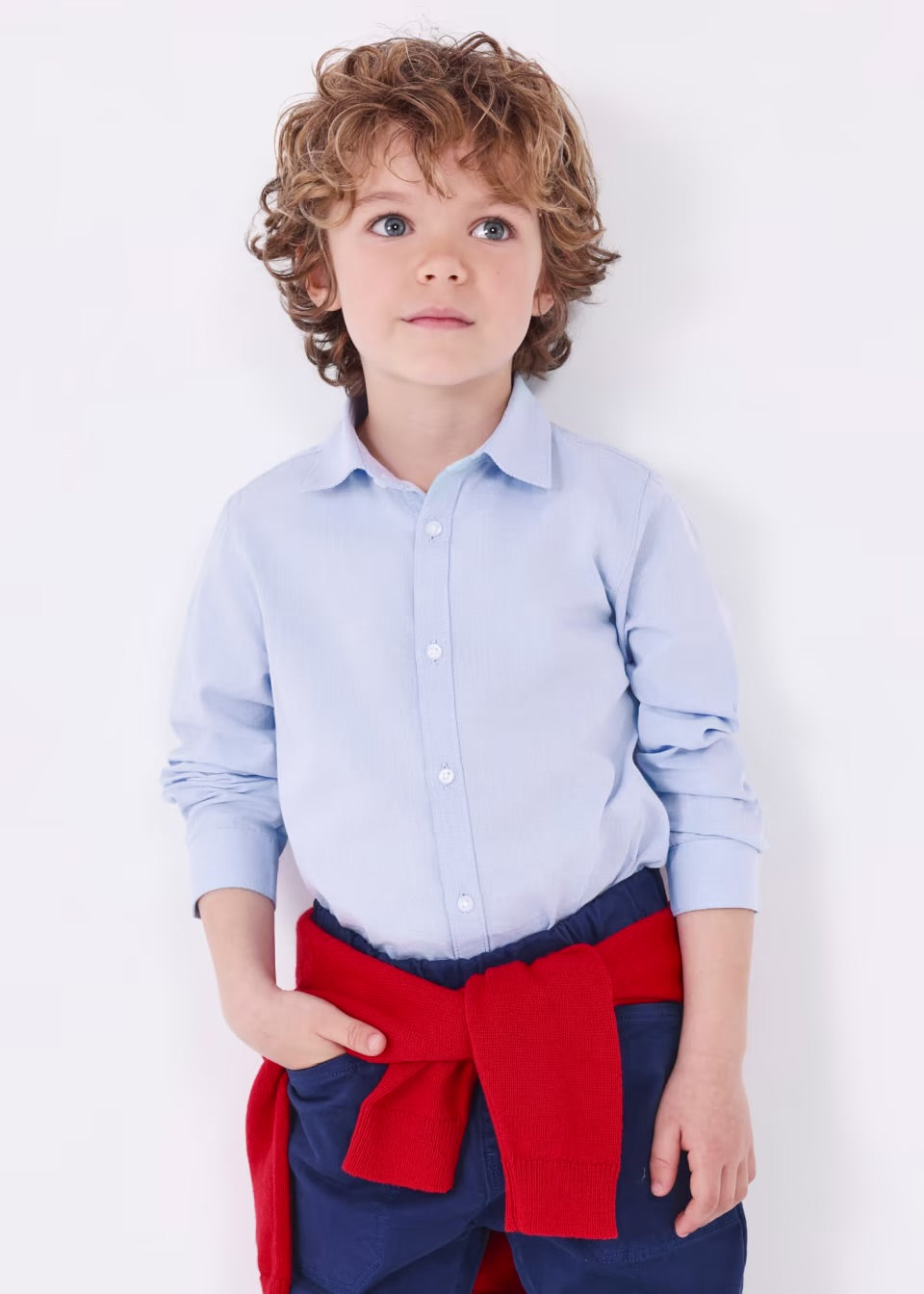 Camisa cielo manga larga