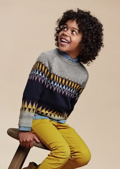 Suéter grecas amarillo