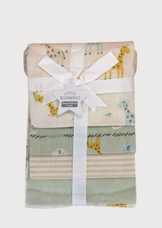 Sábanas de franela jirafas