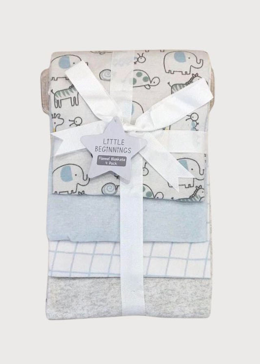 Sábanas de franela cielo