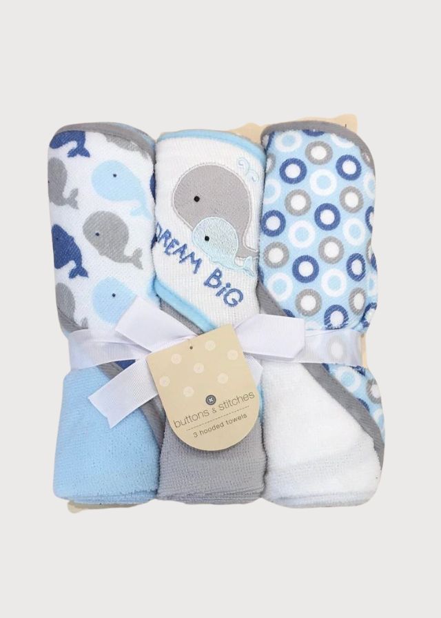 Toallas de baño ballenas