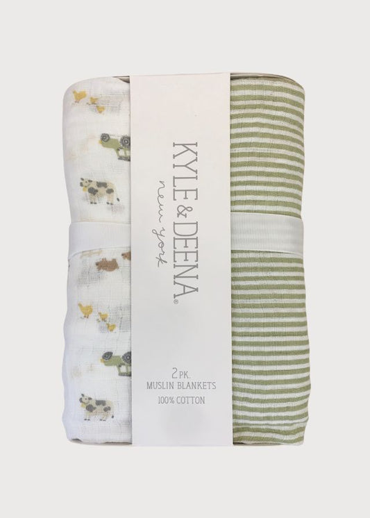 Sábanas de muselina granja