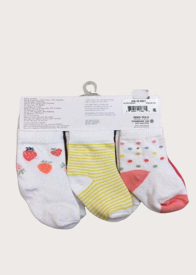 Set 6 pares calcetas