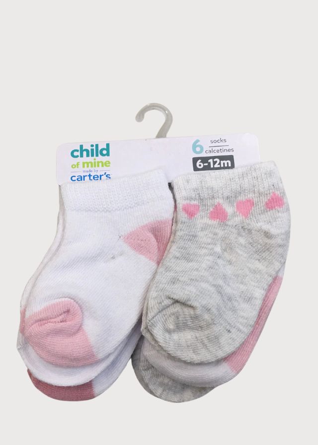 Set 6 pares tines niña