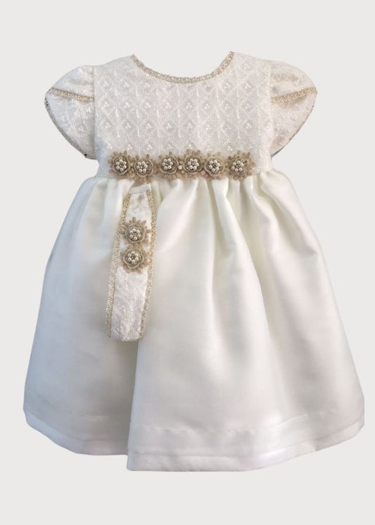 Vestido Lucrecia hueso