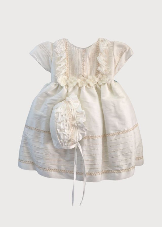 Vestido Carmen hueso