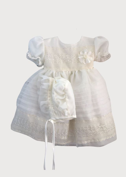 Vestido Cecilia hueso