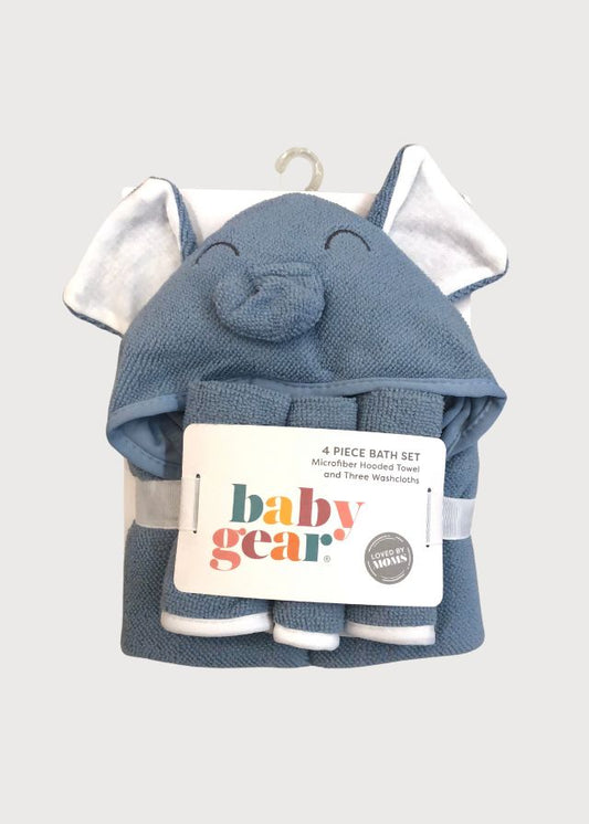 Toalla elefante azul