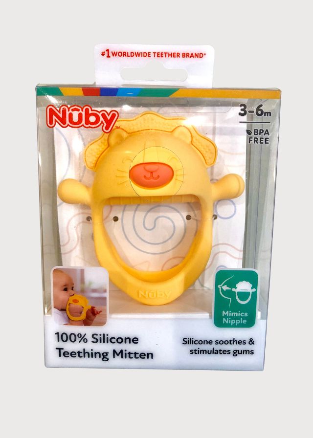 Guante mordedera de silicón