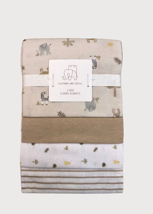 Sábanas de franela zebras