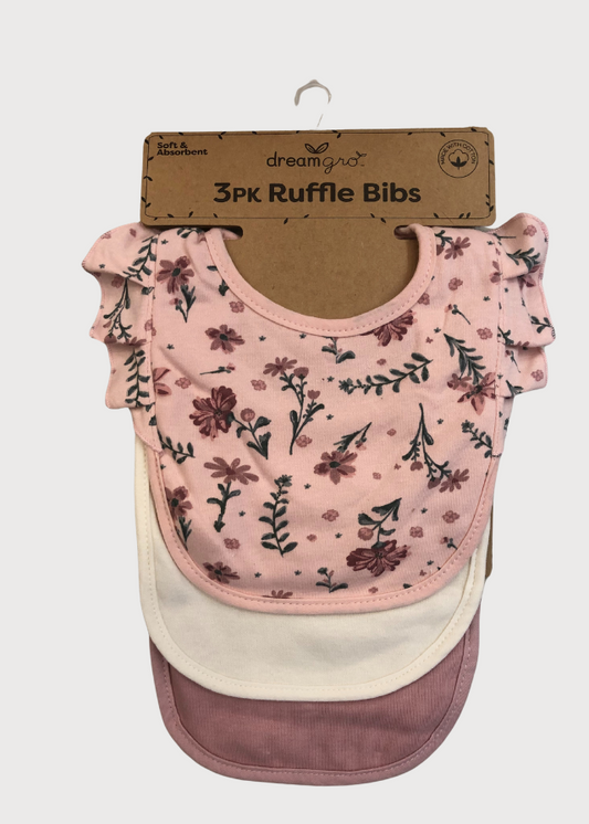 Baberos flores olán