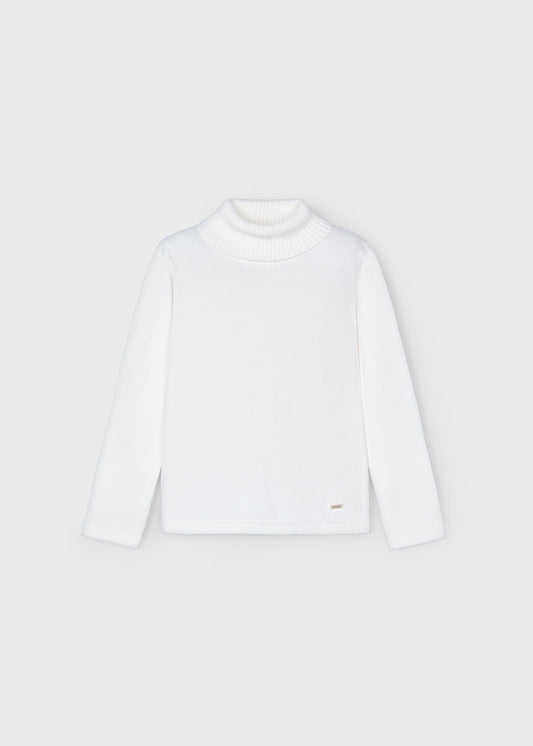 Blusa tricot básica crudo