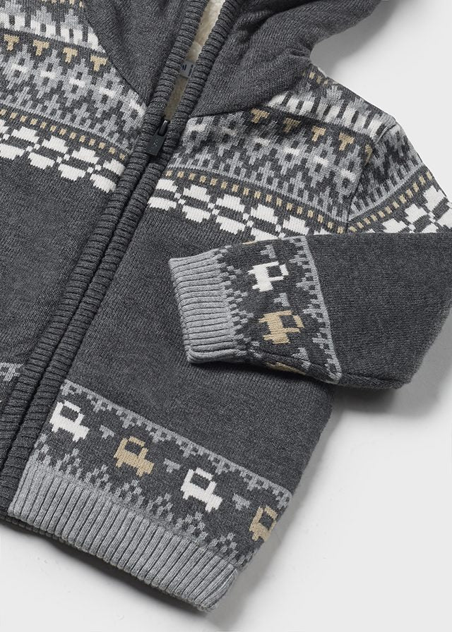 Suéter tricot forrado