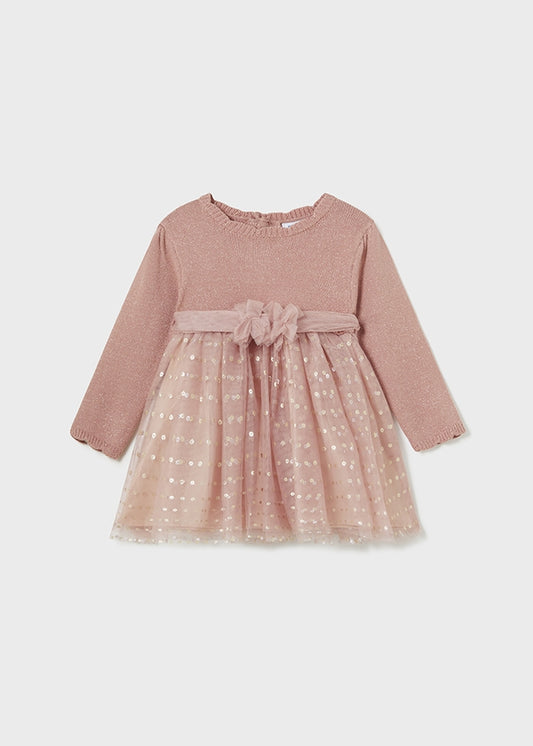 Vestido tricot maquillaje