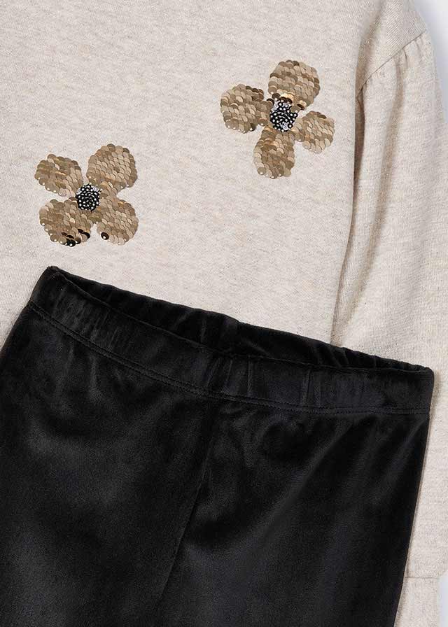 Conjunto leggings negro