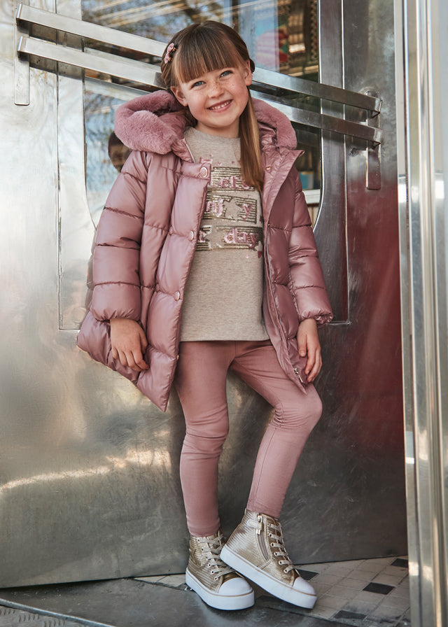 Conjunto leggings rosa