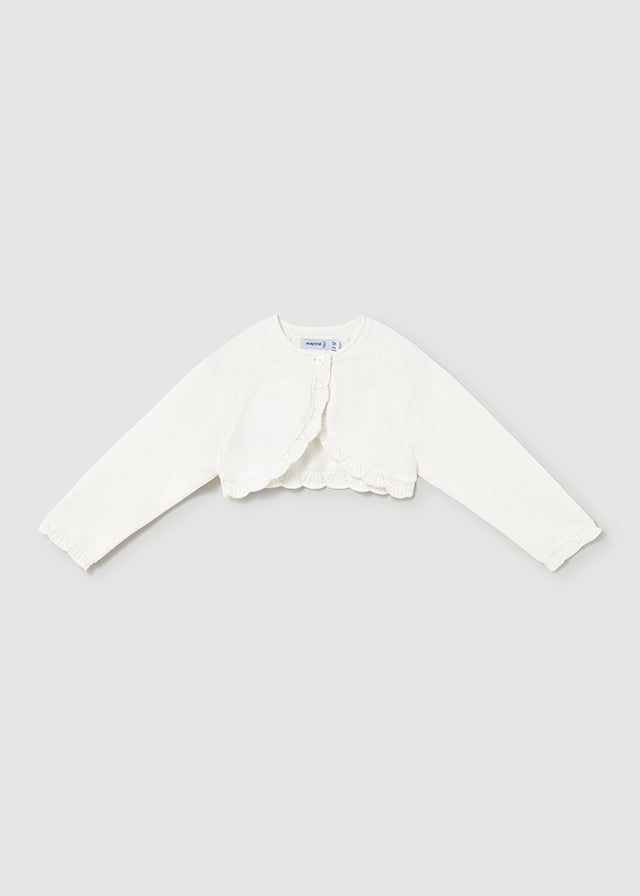 Rebeca tricot básico crudo