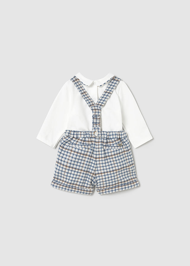 Conjunto pantalón corto y body blue bell