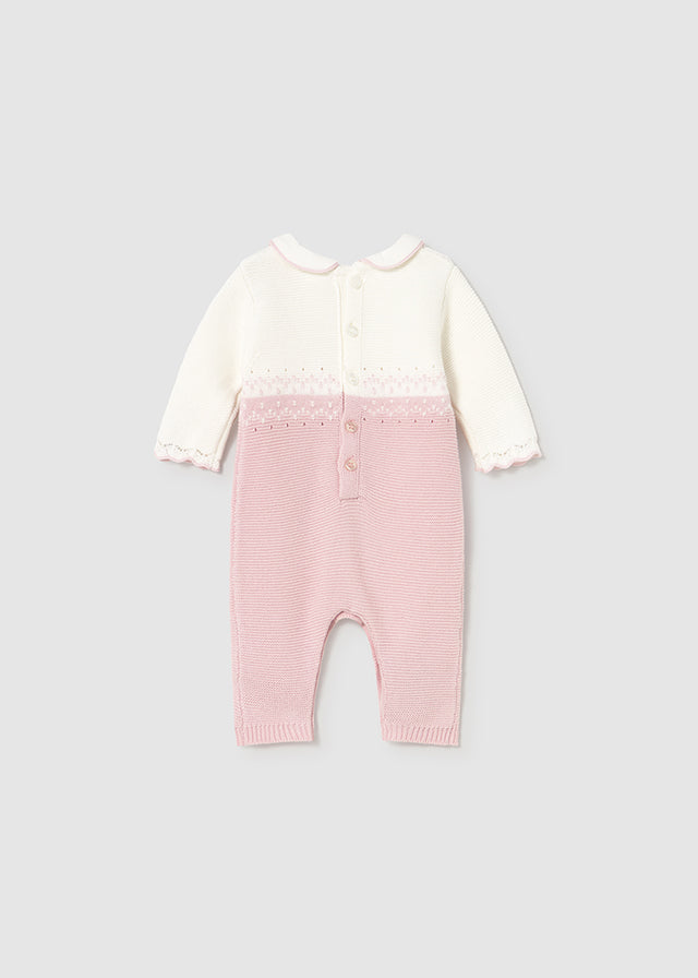 Pelele tricot cuarzo