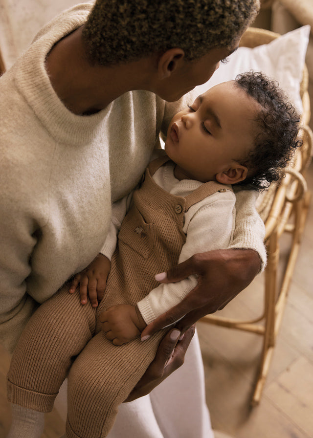 Conjuto peto tricot toffe