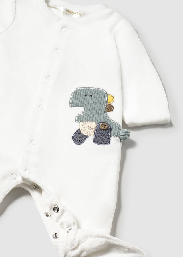 Pelele tundosado crudo