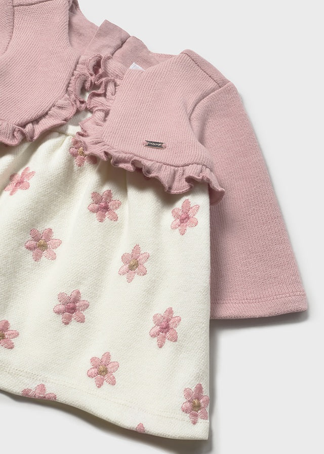 Vestido rebeca petalo