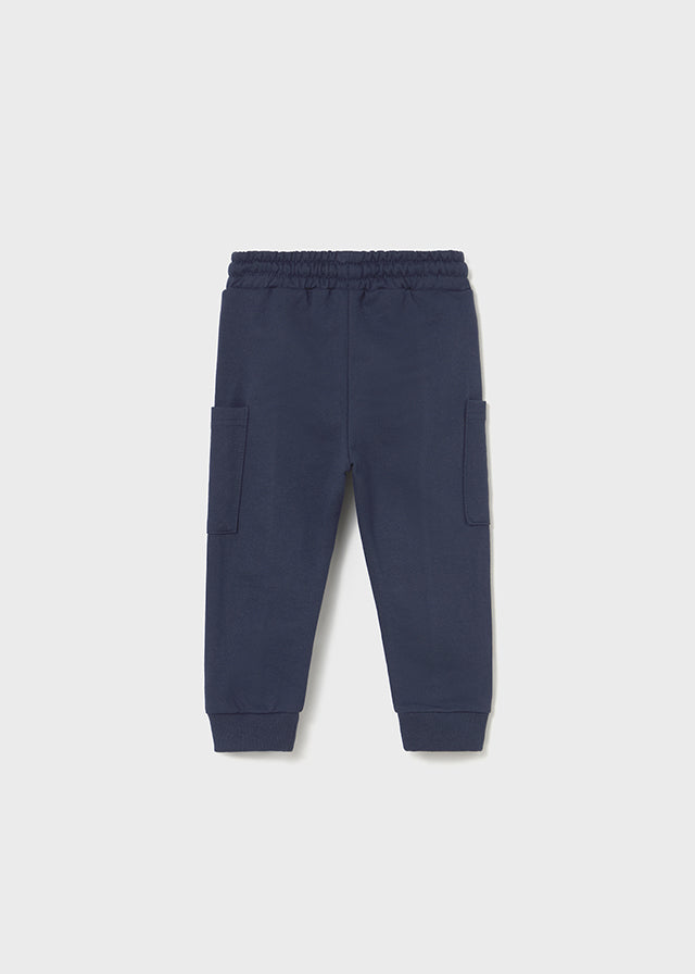 Chandal estampado 3 piezas azul