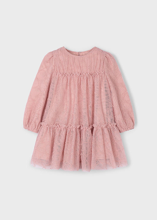 Vestido tul fantasía maquillaje